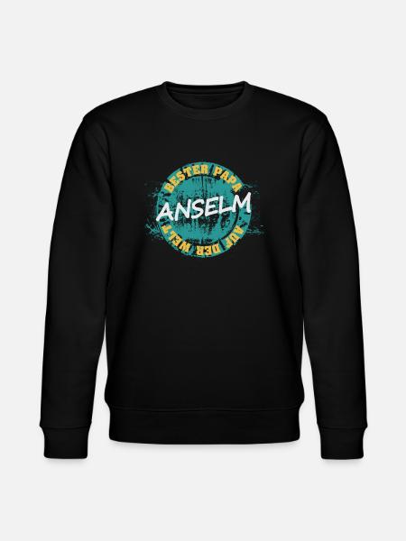 Father's Day Anselm - Stanley/Stella CHANGER Unisex Organic Sweatshirt - black