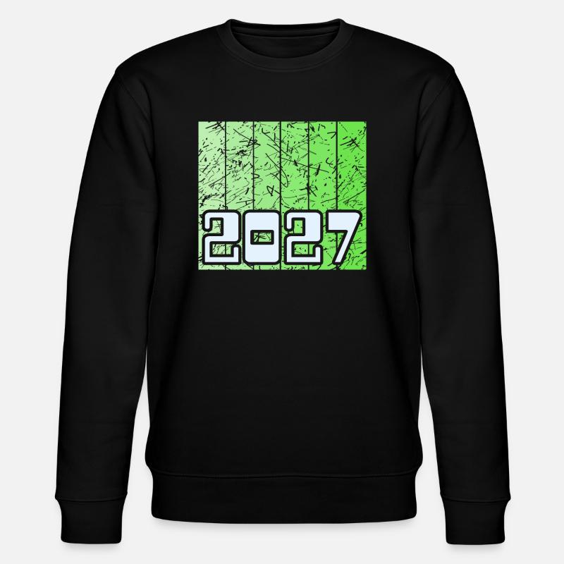 Retro 2027 - Stanley/Stella Unisex Bio-Sweatshirt CHANGER  - Schwarz