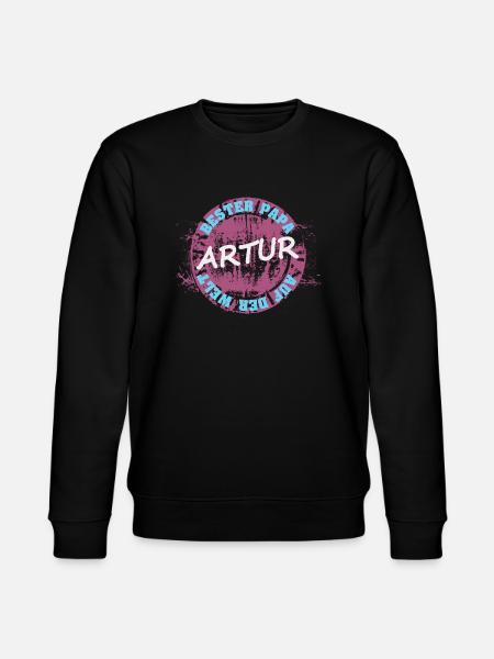 Gift for Artur - Stanley/Stella CHANGER Unisex Organic Sweatshirt - black
