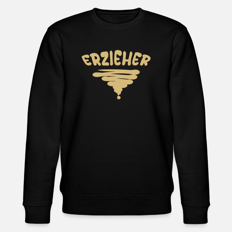 Educator as a profession - Stanley/Stella CHANGER Unisex Organic Sweatshirt - black