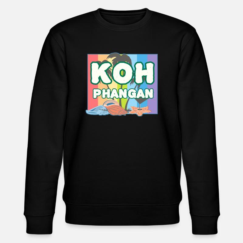 Arc-en-ciel K8h Phangan - Sweat bio CHANGER Stanley/Stella Unisexe - noir
