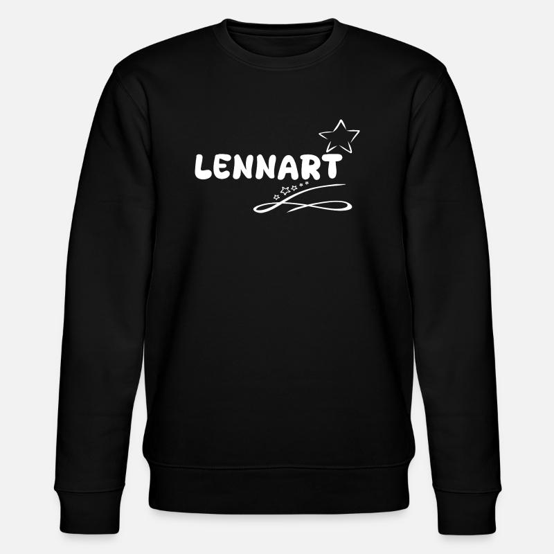 Geschenk Lennart - Stanley/Stella Unisex Bio-Sweatshirt CHANGER  - Schwarz