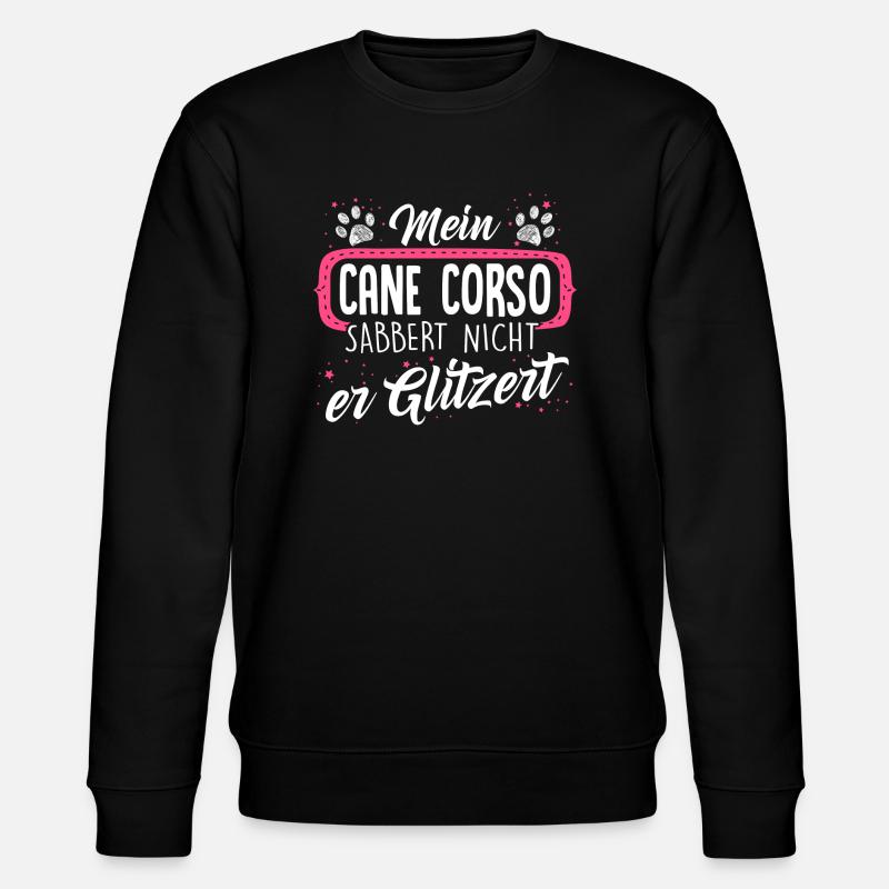 CANE-CORSO - sabber - Stanley/Stella Unisex Bio-Sweatshirt CHANGER  - Schwarz