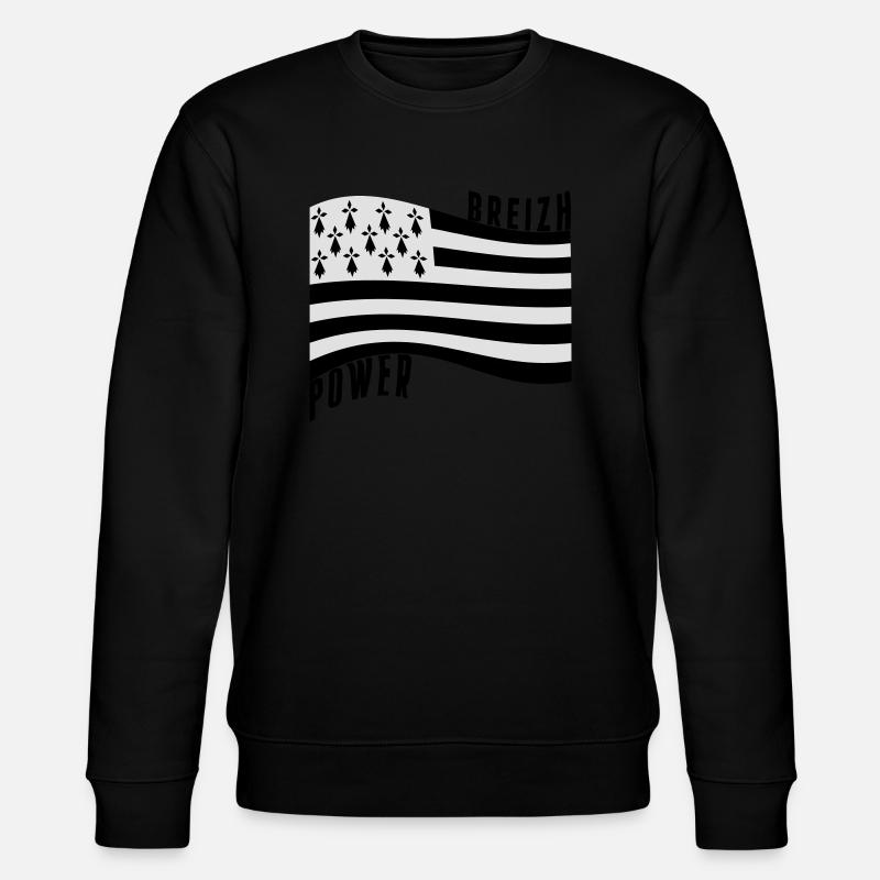 Drapeau Breizh Power - Sweat bio CHANGER Stanley/Stella Unisexe - noir