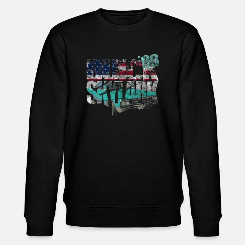 Buick Skylark 1966 Convertible - Stanley/Stella Unisex Bio-Sweatshirt CHANGER  - Schwarz
