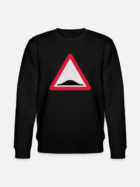 Triangle panel back donkey 209 - Stanley/Stella CHANGER Unisex Organic Sweatshirt - black