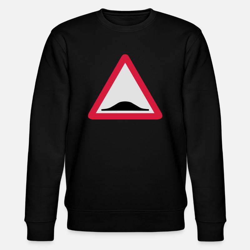 Triangle panel back donkey 209 - Stanley/Stella CHANGER Unisex Organic Sweatshirt - black