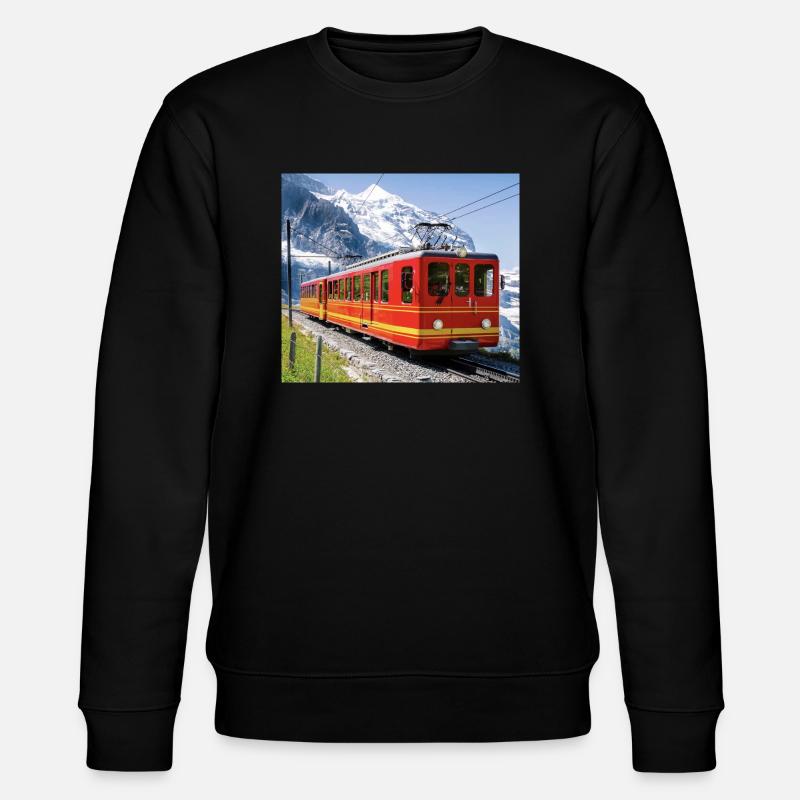 Jungfraujoch - Sweat bio CHANGER Stanley/Stella Unisexe - noir