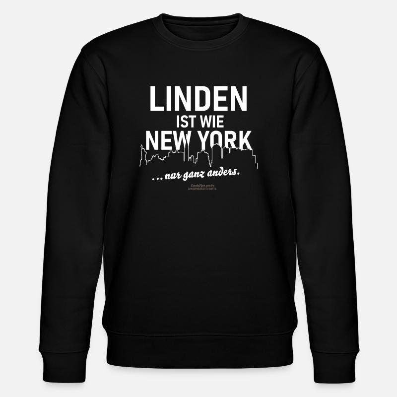Linden - Stanley/Stella Unisex Bio-Sweatshirt CHANGER  - Schwarz