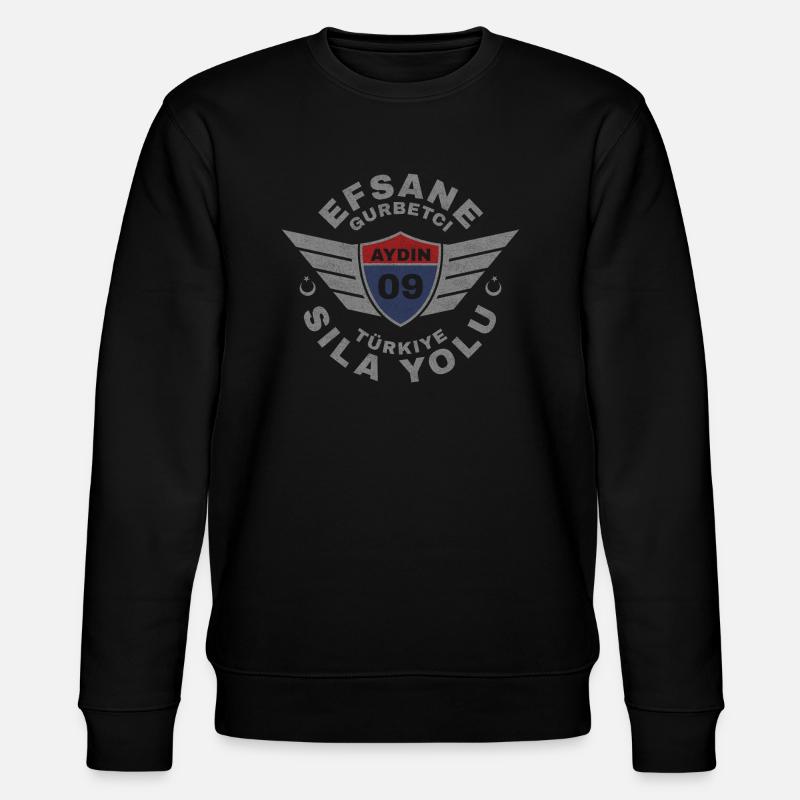 Aydın - Stanley/Stella Unisex Bio-Sweatshirt CHANGER  - Schwarz