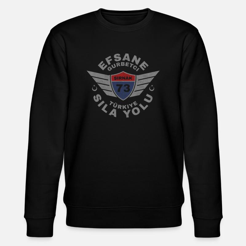 Şırnak - Stanley/Stella Unisex Bio-Sweatshirt CHANGER  - Schwarz