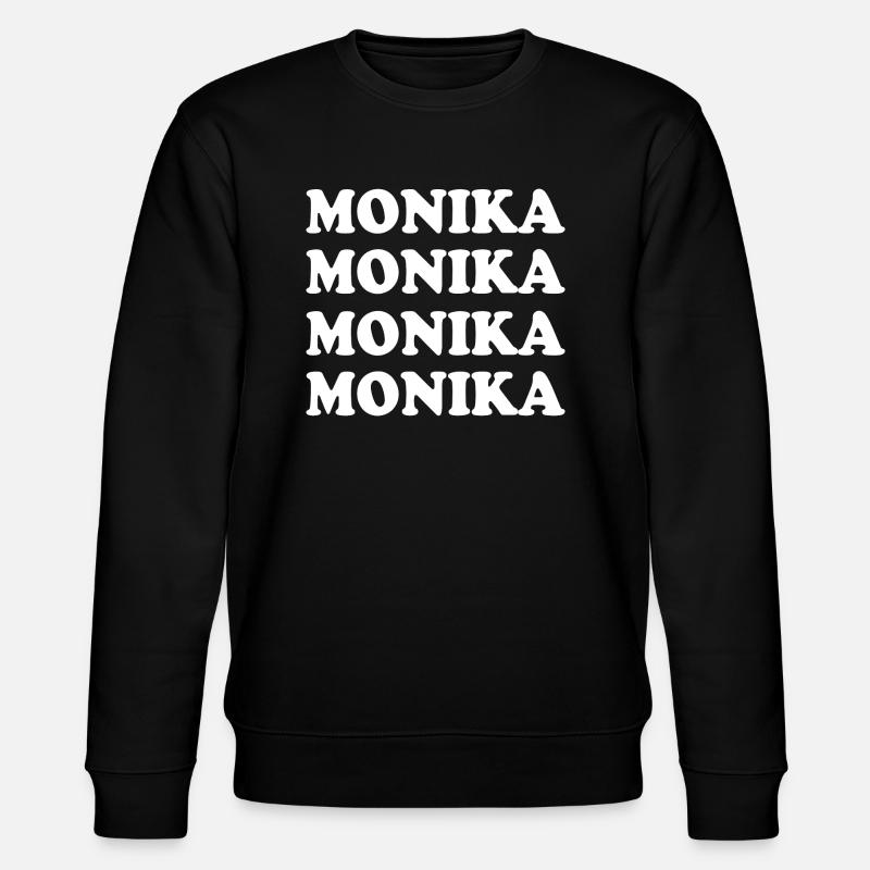 Name Monika - Stanley/Stella Unisex Bio-Sweatshirt CHANGER  - Schwarz