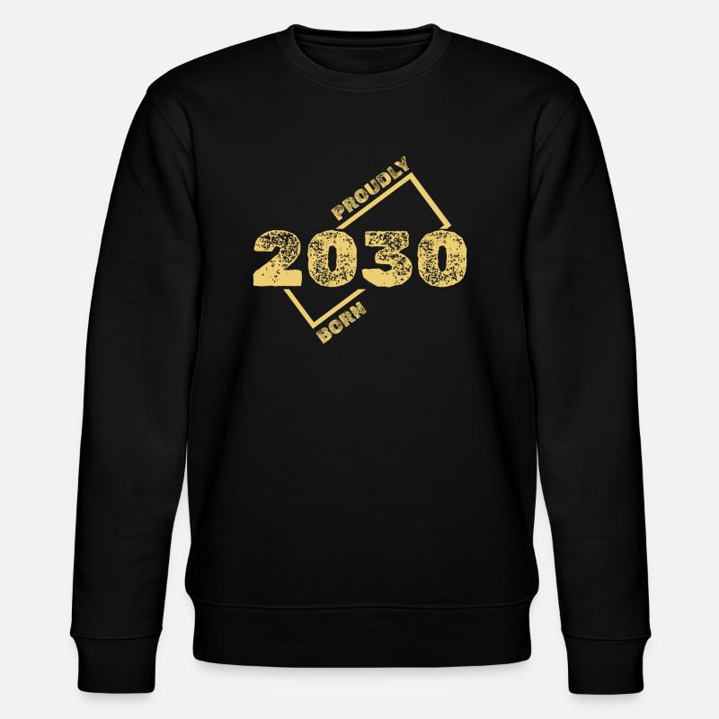 2030 2030 - Stanley/Stella Unisex Bio-Sweatshirt CHANGER  - Schwarz