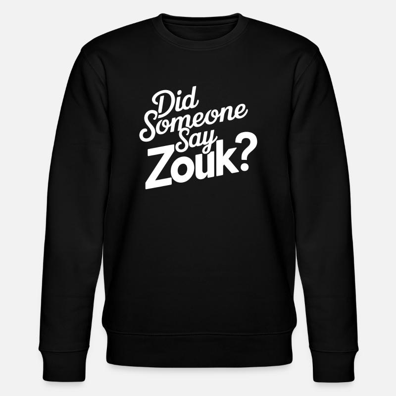 Zouk-Tanz-Geschenk - Stanley/Stella Unisex Bio-Sweatshirt CHANGER  - Schwarz