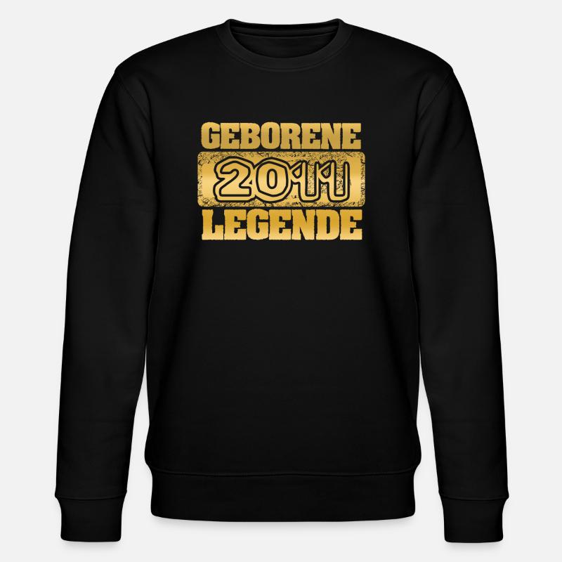 2011 - Stanley/Stella Unisex Bio-Sweatshirt CHANGER  - Schwarz