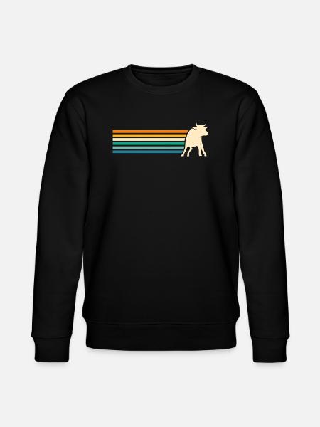 Buffalo Cattle Oxen - Stanley/Stella CHANGER Unisex Organic Sweatshirt - black
