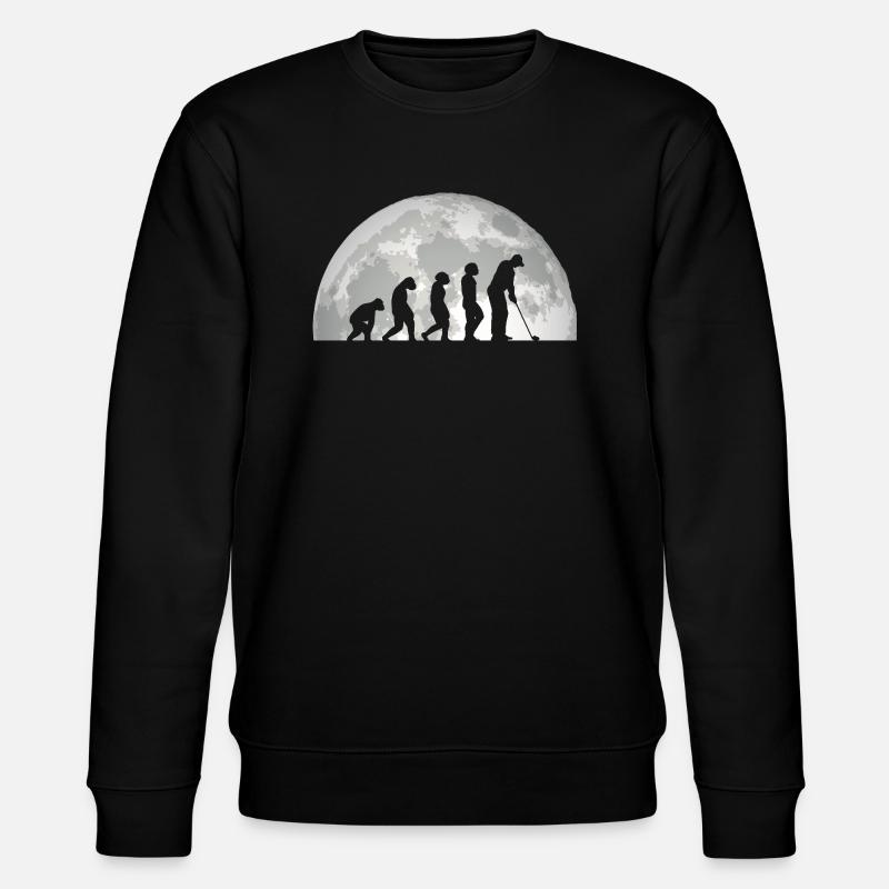 Golfeur Evolution Golf - Sweat bio CHANGER Stanley/Stella Unisexe - noir