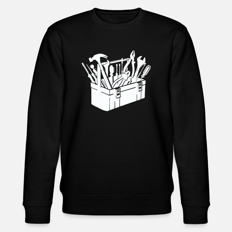 Tool Toolbox - Stanley/Stella CHANGER Unisex Organic Sweatshirt - black