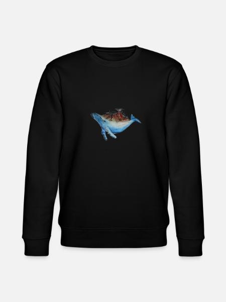 Wal-Vulkan - Stanley/Stella Unisex Bio-Sweatshirt CHANGER  - Schwarz