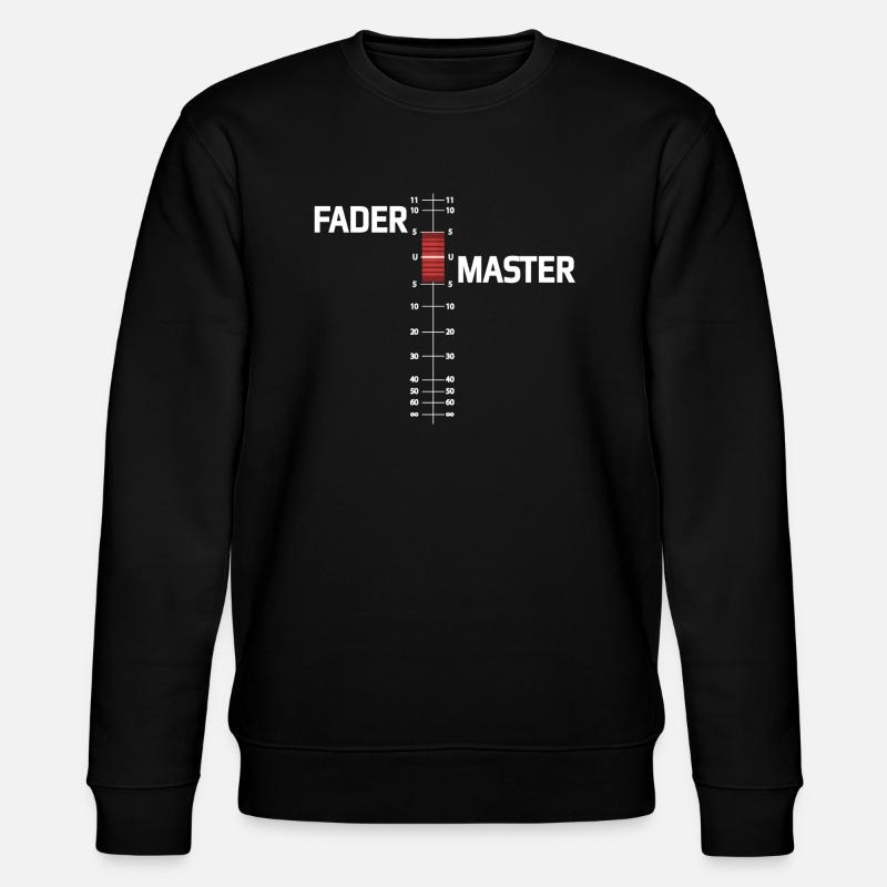 FADER MASTER - Stanley/Stella Unisex Bio-Sweatshirt CHANGER  - Schwarz