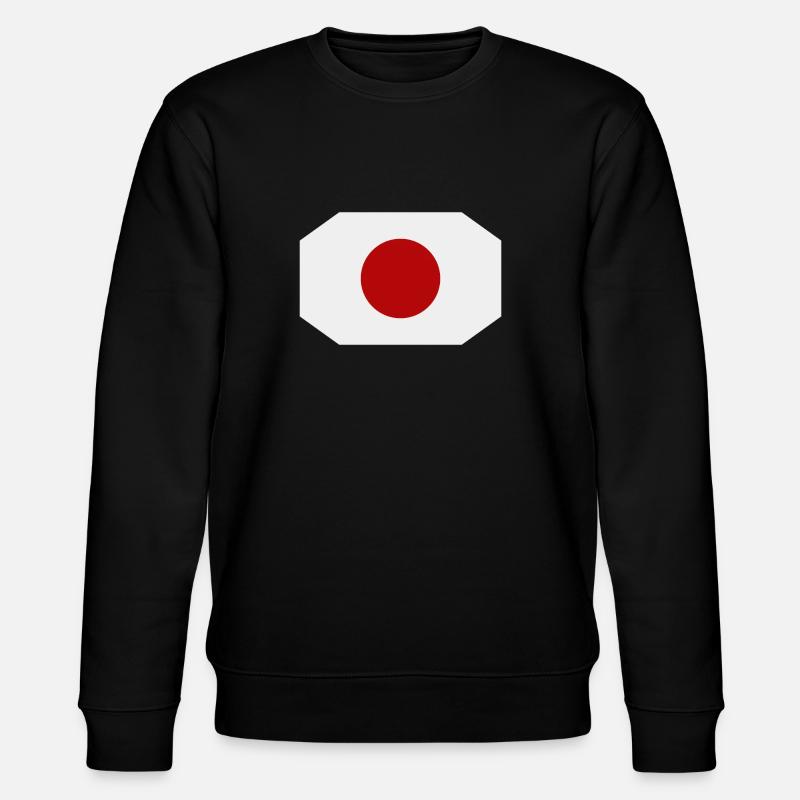 drapeau du japon - Sweat bio CHANGER Stanley/Stella Unisexe - noir