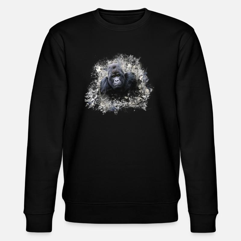gorille - Sweat bio CHANGER Stanley/Stella Unisexe - noir