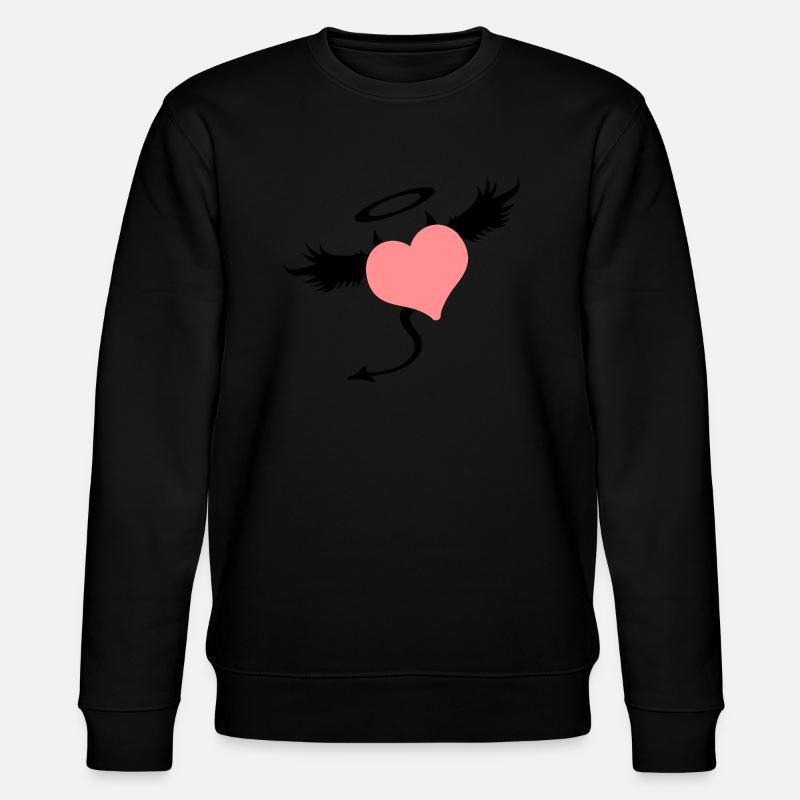 angel devil symbol - Sweat bio CHANGER Stanley/Stella Unisexe - noir