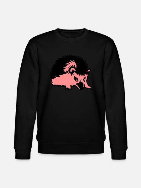 böser Spechtigel - Stanley/Stella Unisex Bio-Sweatshirt CHANGER  - Schwarz