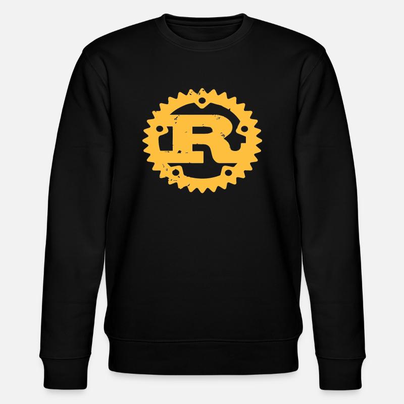 Rust Programming - Stanley/Stella CHANGER Unisex Organic Sweatshirt - black