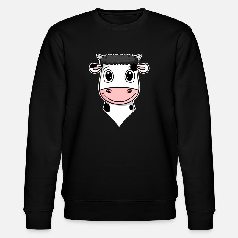 Vache - Sweat bio CHANGER Stanley/Stella Unisexe - noir