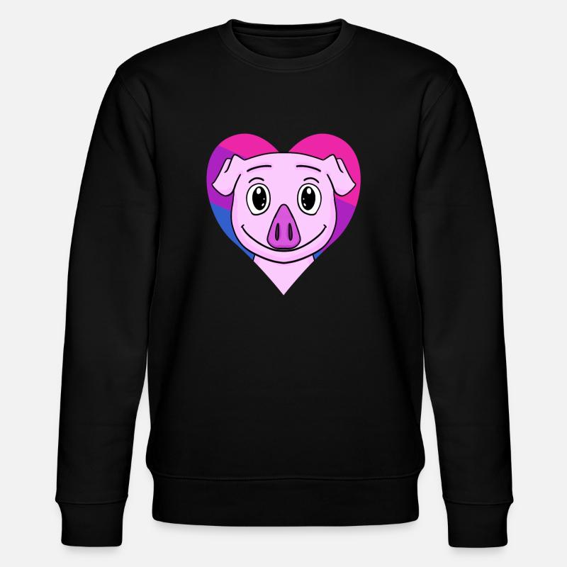 Cochon - Sweat bio CHANGER Stanley/Stella Unisexe - noir