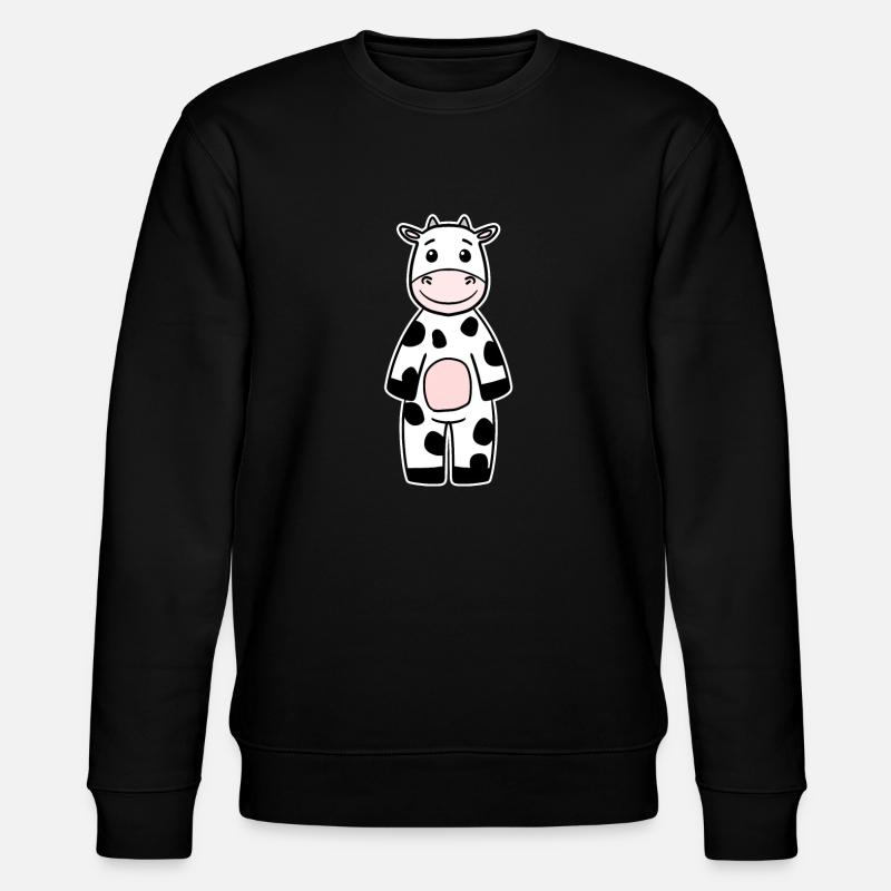 Vache - Sweat bio CHANGER Stanley/Stella Unisexe - noir