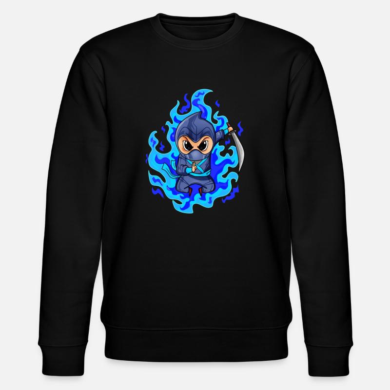 Ninja - Stanley/Stella CHANGER Unisex Organic Sweatshirt - black