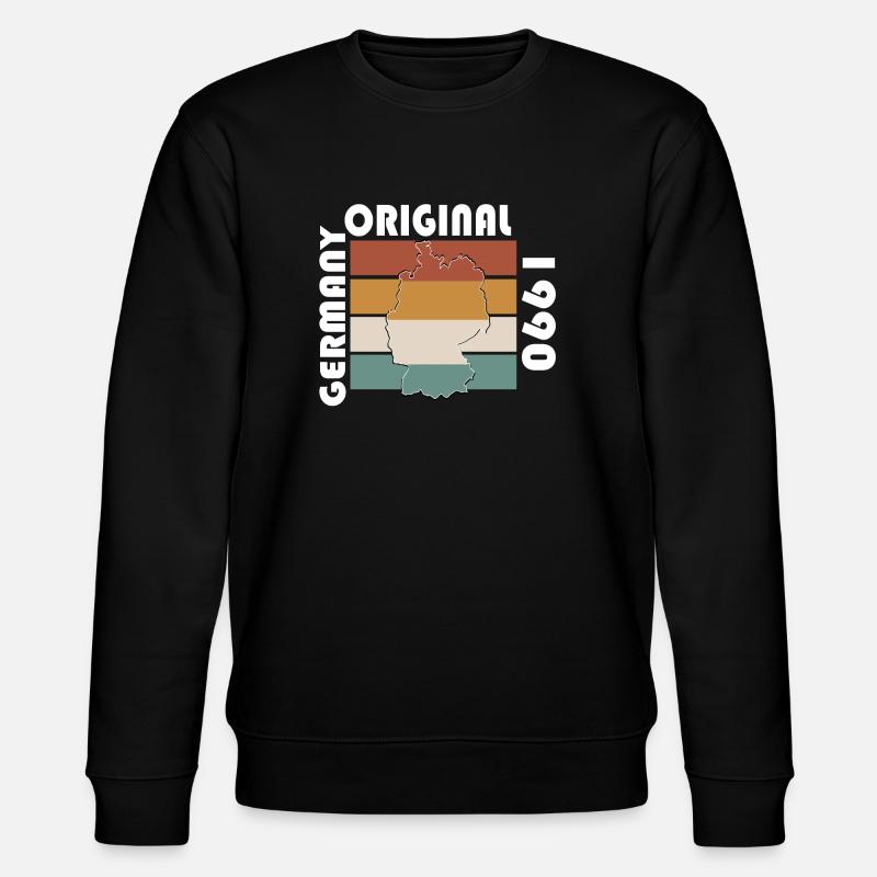 Germany Original - Stanley/Stella CHANGER Unisex Organic Sweatshirt - black