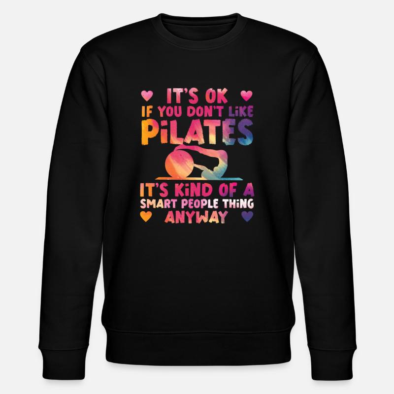 Instructeur de Pilates Enseignant - Sweat bio CHANGER Stanley/Stella Unisexe - noir
