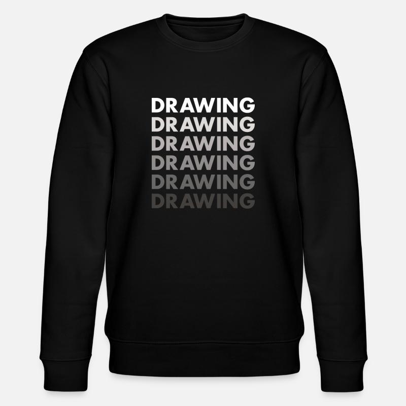 Dessin de tiroir - Sweat bio CHANGER Stanley/Stella Unisexe - noir