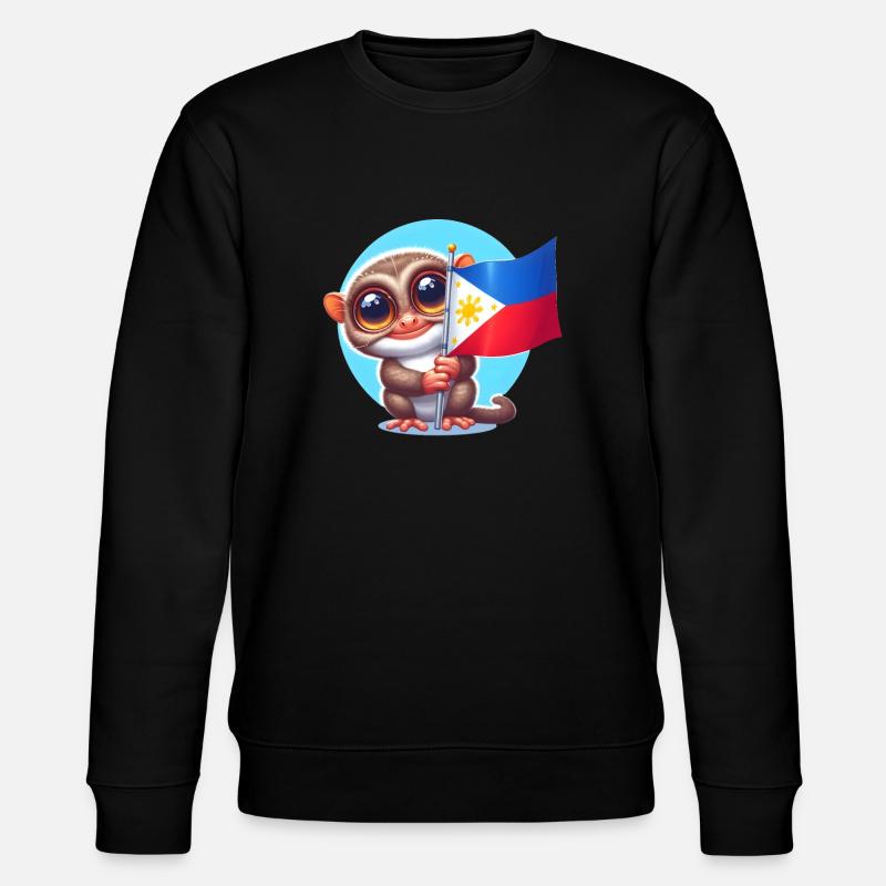 Tarsier Philippines - Sweat bio CHANGER Stanley/Stella Unisexe - noir
