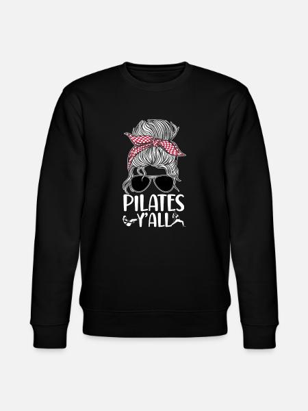 Pilates Instructor Teacher - Stanley/Stella CHANGER Unisex Organic Sweatshirt - black