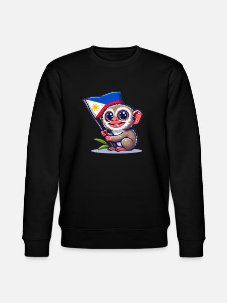 Filipino Pride - Stanley/Stella CHANGER Unisex Organic Sweatshirt - black