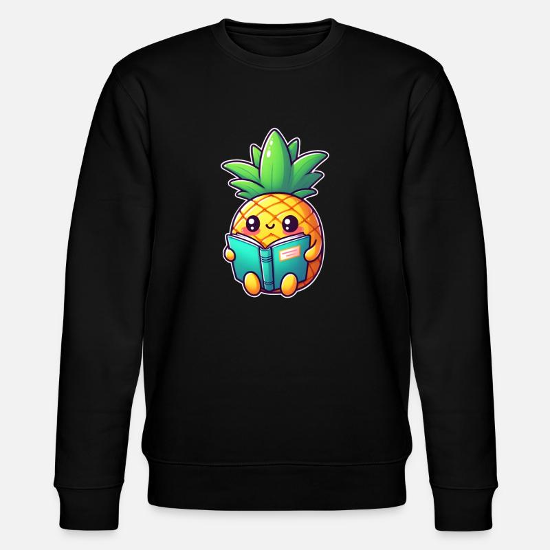 Lire l’ananas - Sweat bio CHANGER Stanley/Stella Unisexe - noir