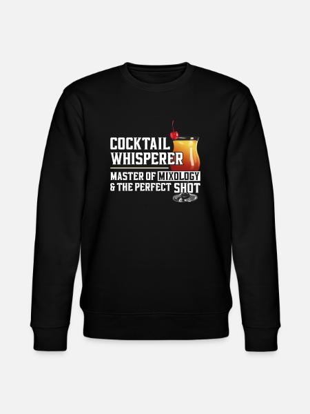 Bartender Mixologist Cocktail - Stanley/Stella Unisex Bio-Sweatshirt CHANGER  - Schwarz