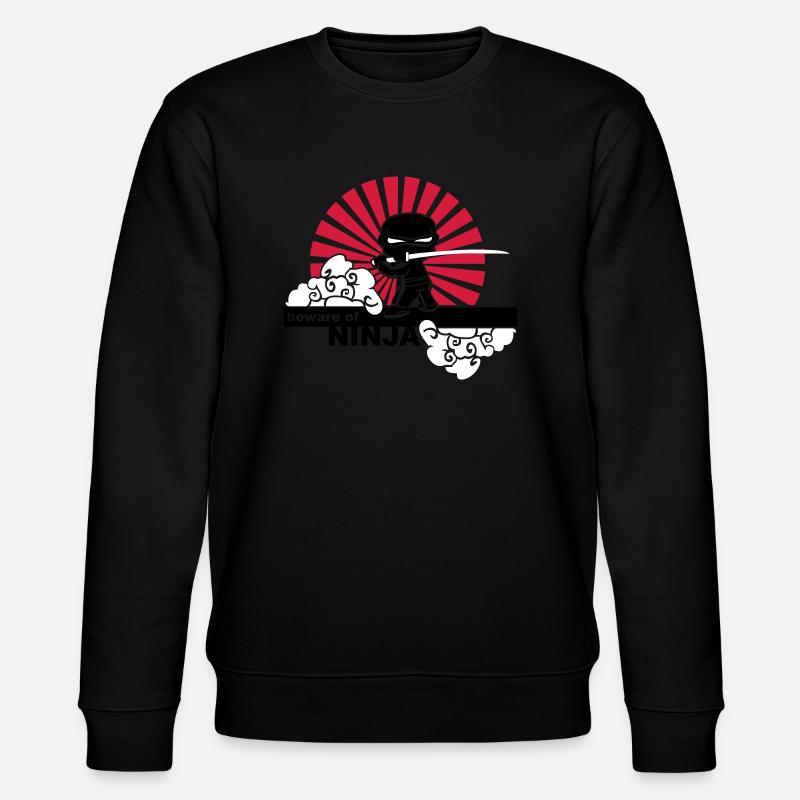 Ninja - Sweat bio CHANGER Stanley/Stella Unisexe - noir