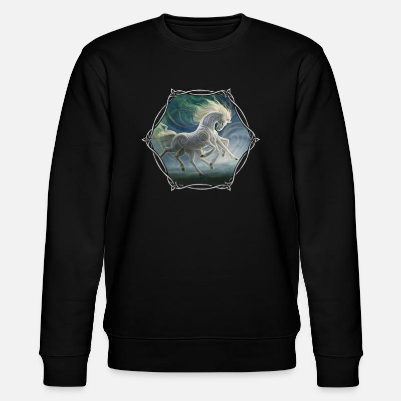Sleipnir - Stanley/Stella Unisex Bio-Sweatshirt CHANGER  - Schwarz