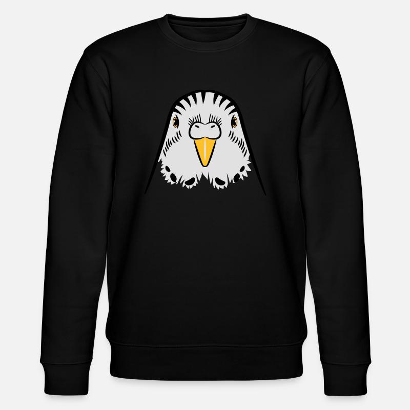 tête Wellensittich - Sweat bio CHANGER Stanley/Stella Unisexe - noir