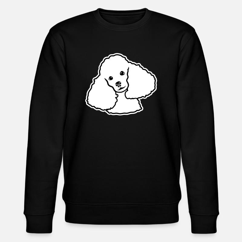 Poodle - Stanley/Stella CHANGER Unisex Organic Sweatshirt - black