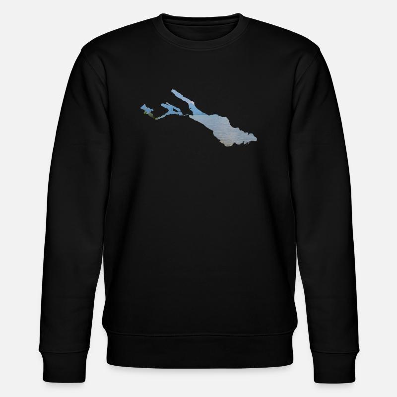 Lac de Constance - Sweat bio CHANGER Stanley/Stella Unisexe - noir