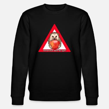 Igel - Stanley/Stella Unisex Bio-Sweatshirt CHANGER  - Schwarz