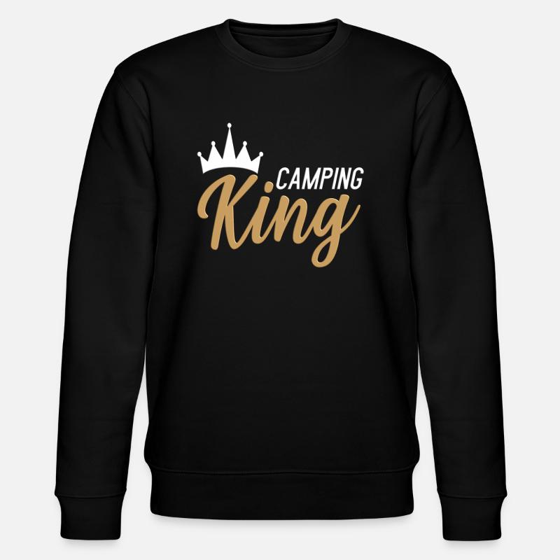 Camping King gold white - Sweat bio CHANGER Stanley/Stella Unisexe - noir