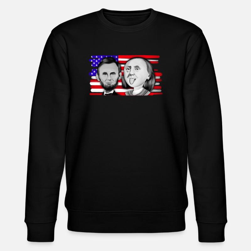 Franklin & Lincoln - Stanley/Stella CHANGER Unisex Organic Sweatshirt - black