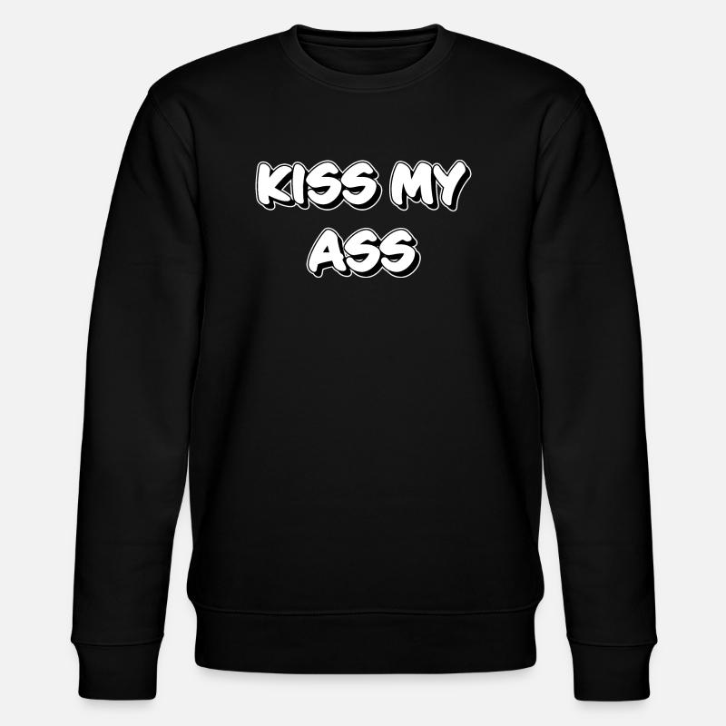 Du kannst mich mal! - Stanley/Stella Unisex Bio-Sweatshirt CHANGER  - Schwarz